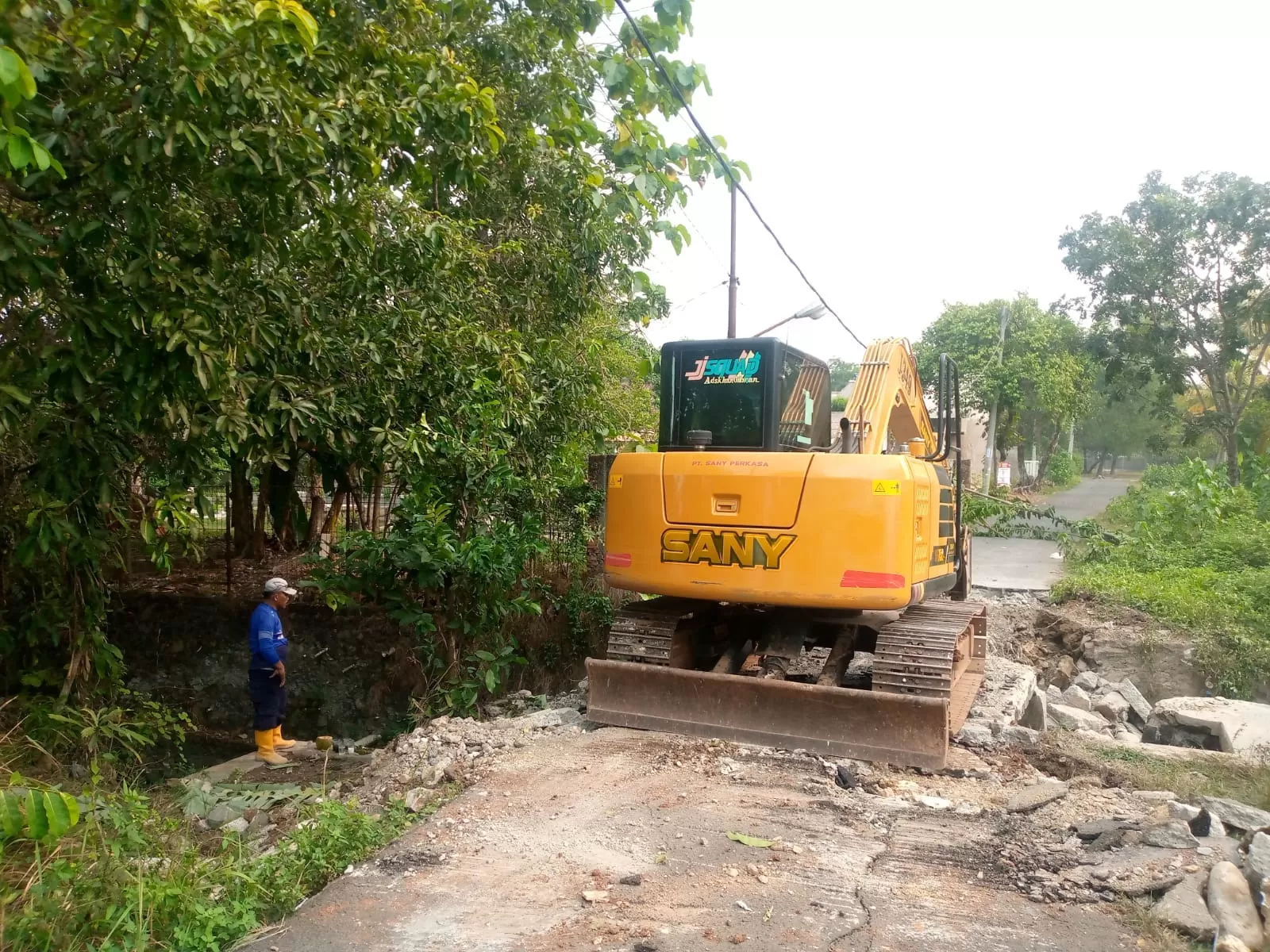 Pemdes Bojong Bangun Jembatan Rp761,83 Juta dari BKK Akselerasi Kabupaten Bogor: Ricky Ananda/Mahatva.id