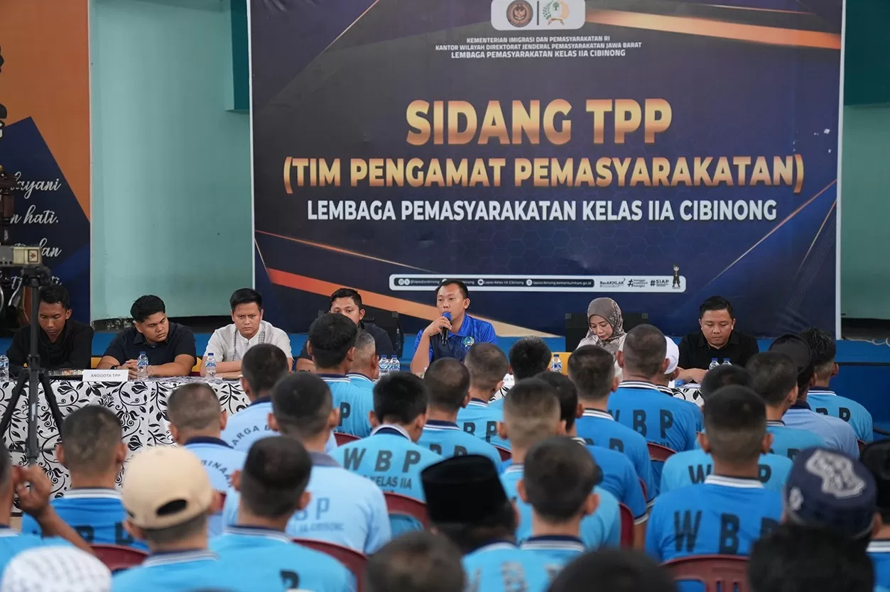 Sidang TPP Lapas Cibinong Bahas PB, CB, dan Cuti Menjelang Bebas