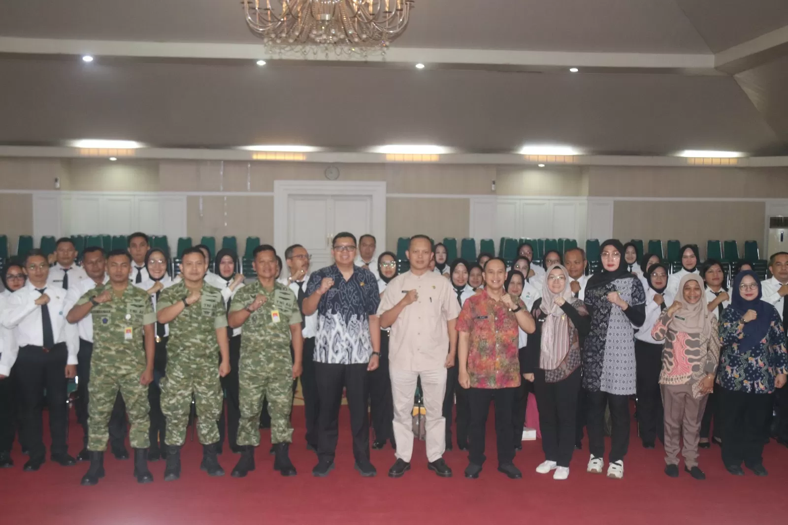 40 Peserta PKP PNS TNI AU Pelajari Inovasi Pelayanan Publik Kabupaten Bogor