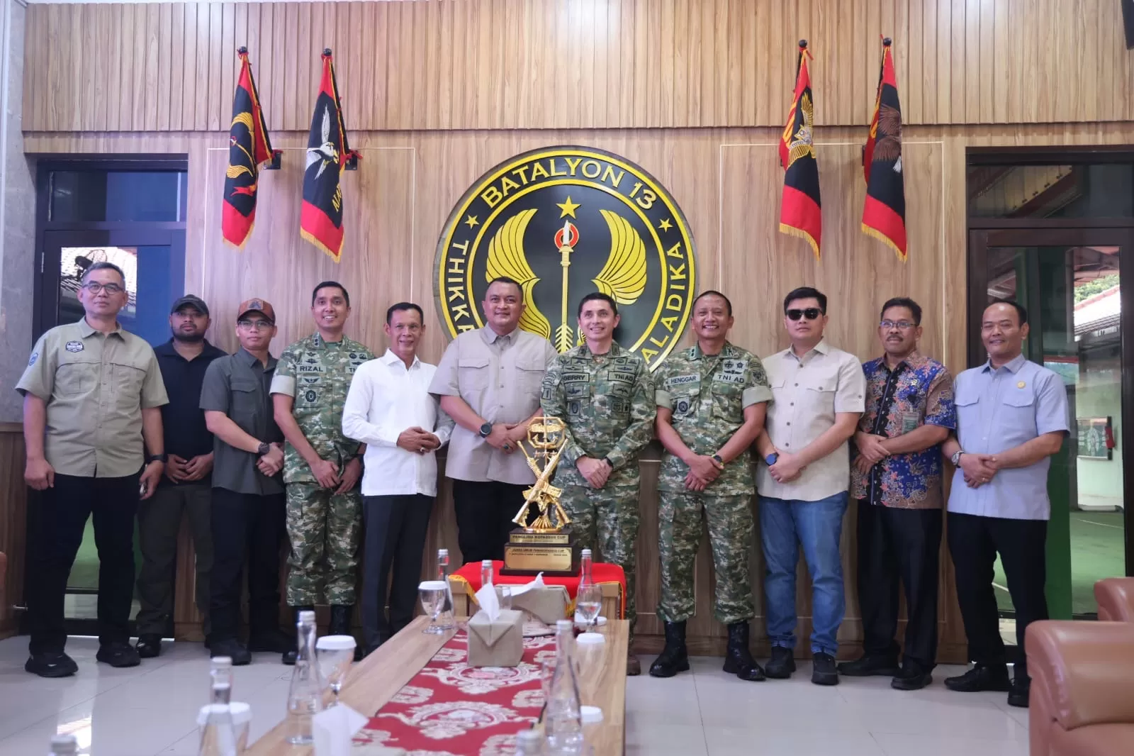 Silaturahmi di Kopassus, Rudy Susmanto Ajak Forkopimda Perkuat Kolaborasi