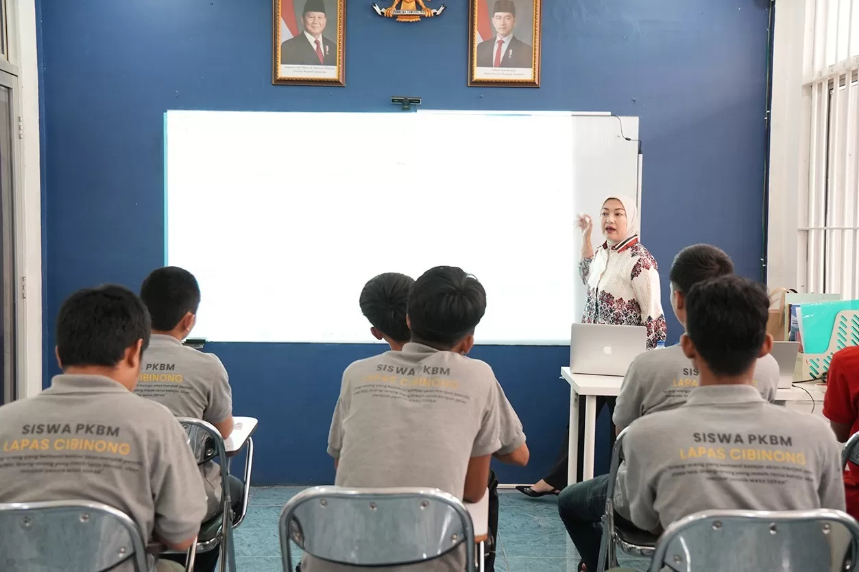Lapas Cibinong Buka Kesempatan Warga Binaan Lanjutkan Pendidikan Lewat Paket A, B, dan C