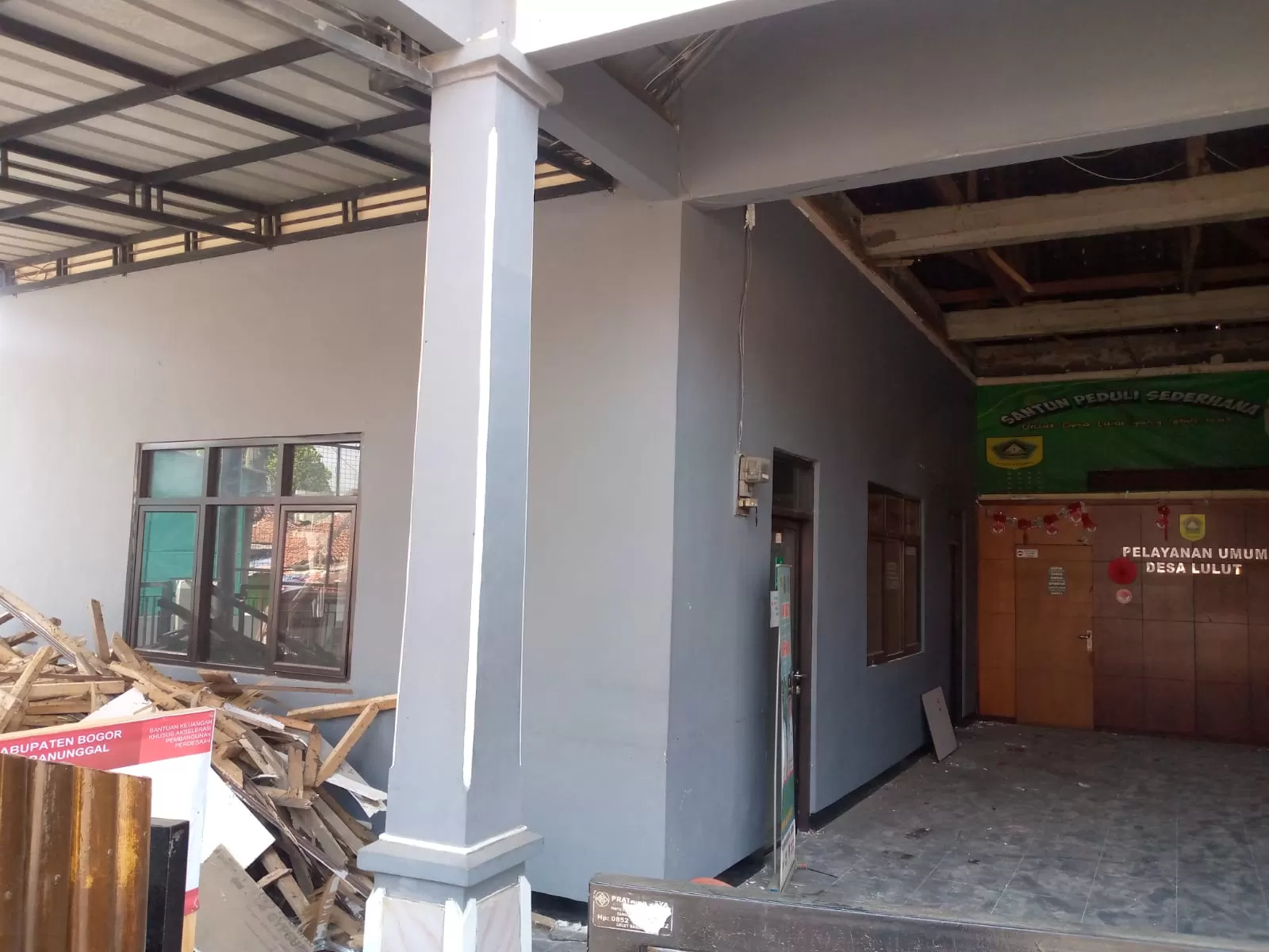 Pemdes Lulut Rehabilitasi Kantor Desa, Anggaran Bankeu 2026 Capai Rp321,95 Juta: Ricky Ananda/mahatva.id