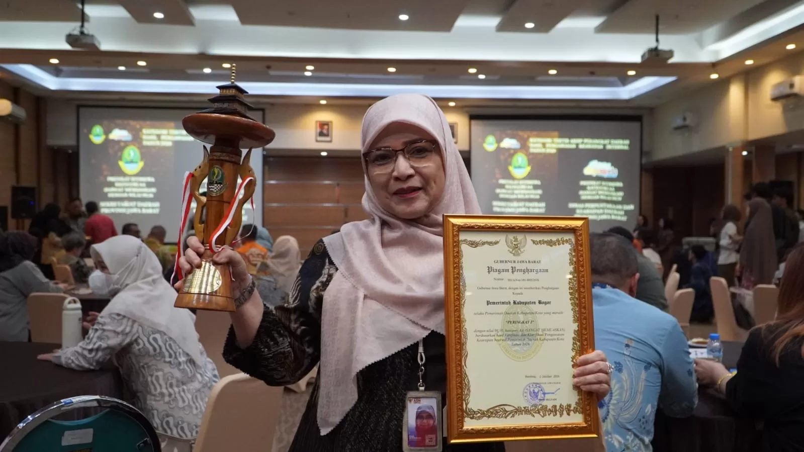 Nilai 96,05 Kategori AA, DAP Kabupaten Bogor Raih Peringkat Pertama Kearsipan Jawa Barat 2026