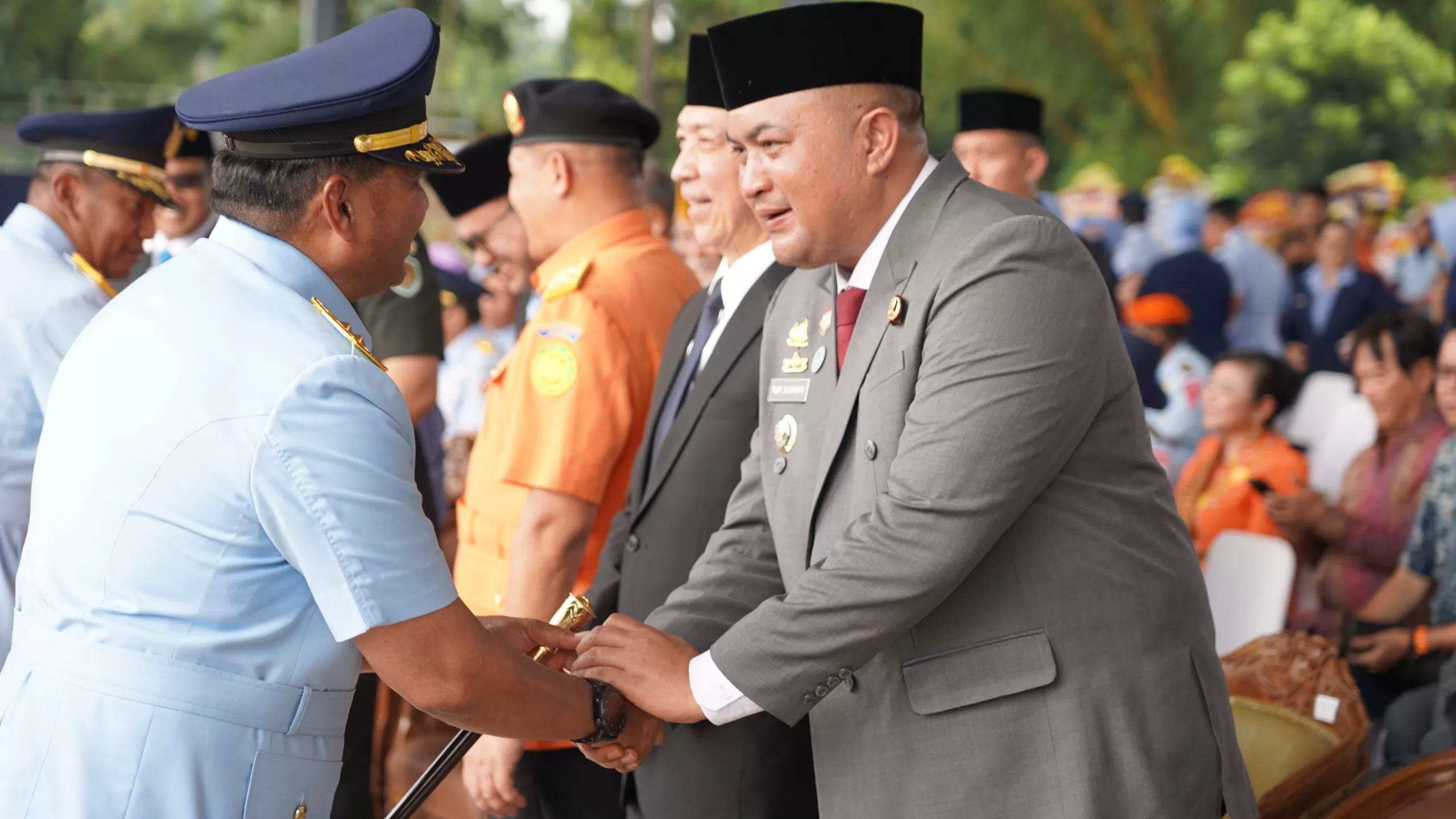Rudy Susmanto Hadiri Pisah Sambut Danlanud Atang Sendjaja, Sinergi TNI dan Pemkab Bogor Diperkuat