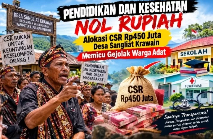 Dana CSR Desa Sangliat Krawain Dipertanyakan, Masyarakat Adat Desak DPRD Bertindak: Ai