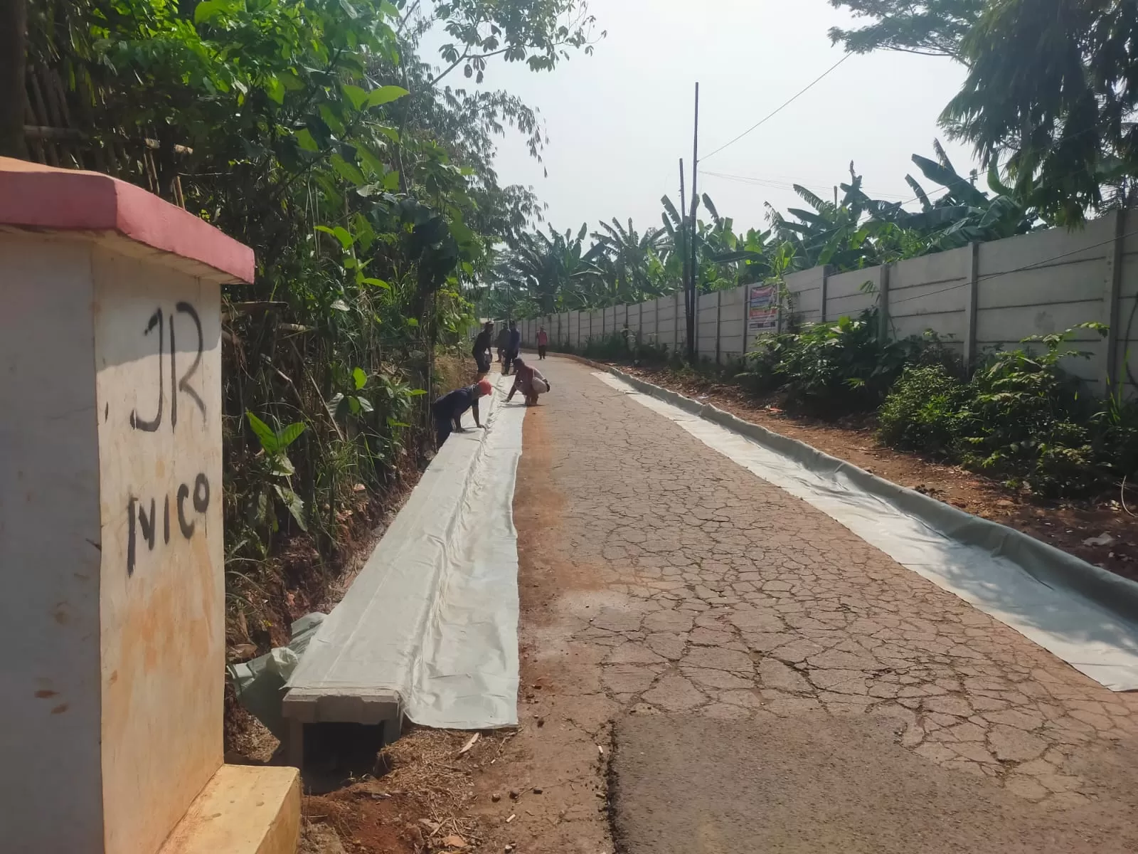 Bankeu Rp448,7 Juta, Desa Cileungsi Bangun Jalan Beton dan Drainase di Cikalagan: Ricky Ananda/Mahatva.id