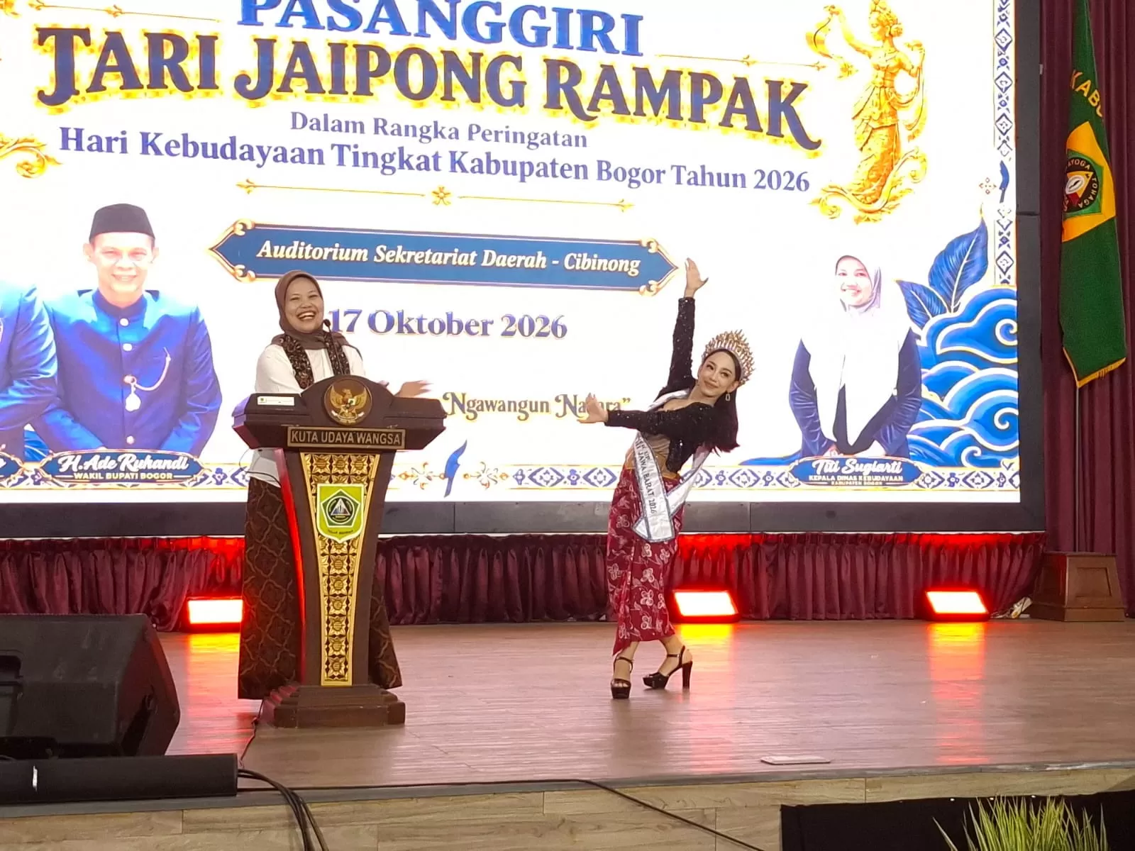 Pasanggiri Tari Jaipong Rampak di Cibinong, Pemkab Bogor Perkuat Identitas Budaya Sunda