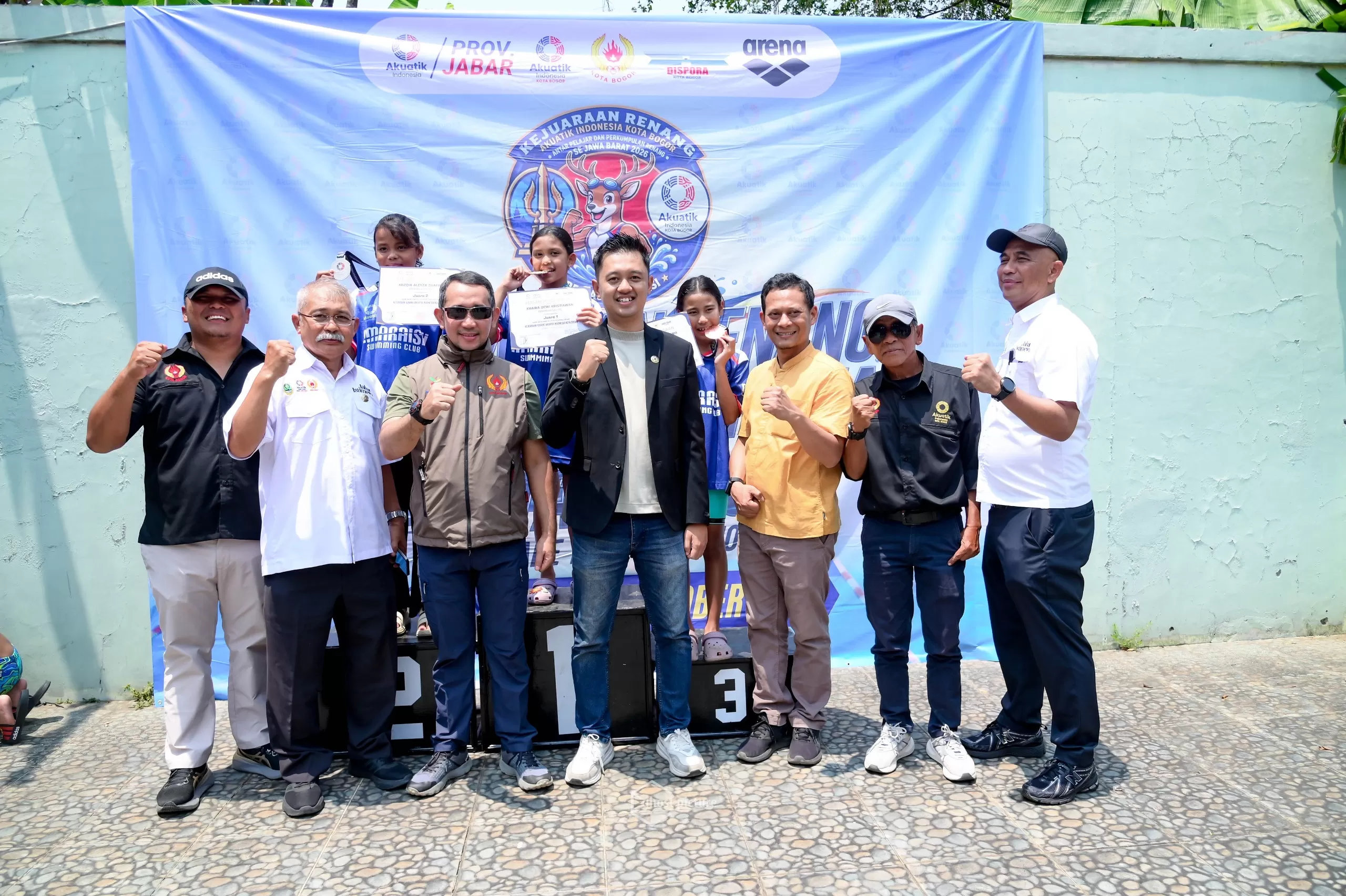 Aquatic Kota Bogor Jaring Bibit Atlet Renang Lewat Kejuaraan se-Jawa Barat