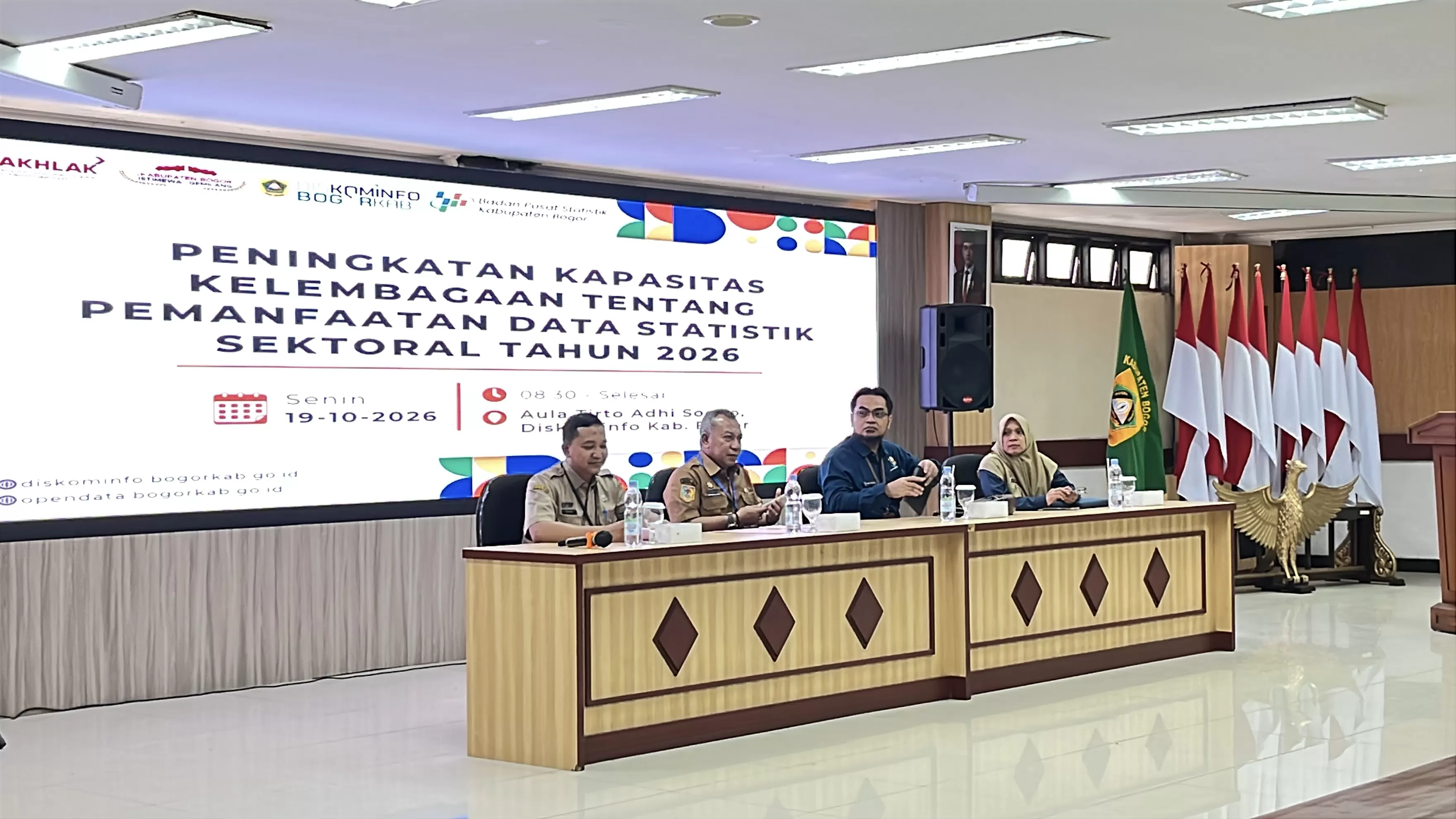 Bambang Widodo Tawekal Dorong Pemanfaatan Data untuk Pembangunan Kabupaten Bogor