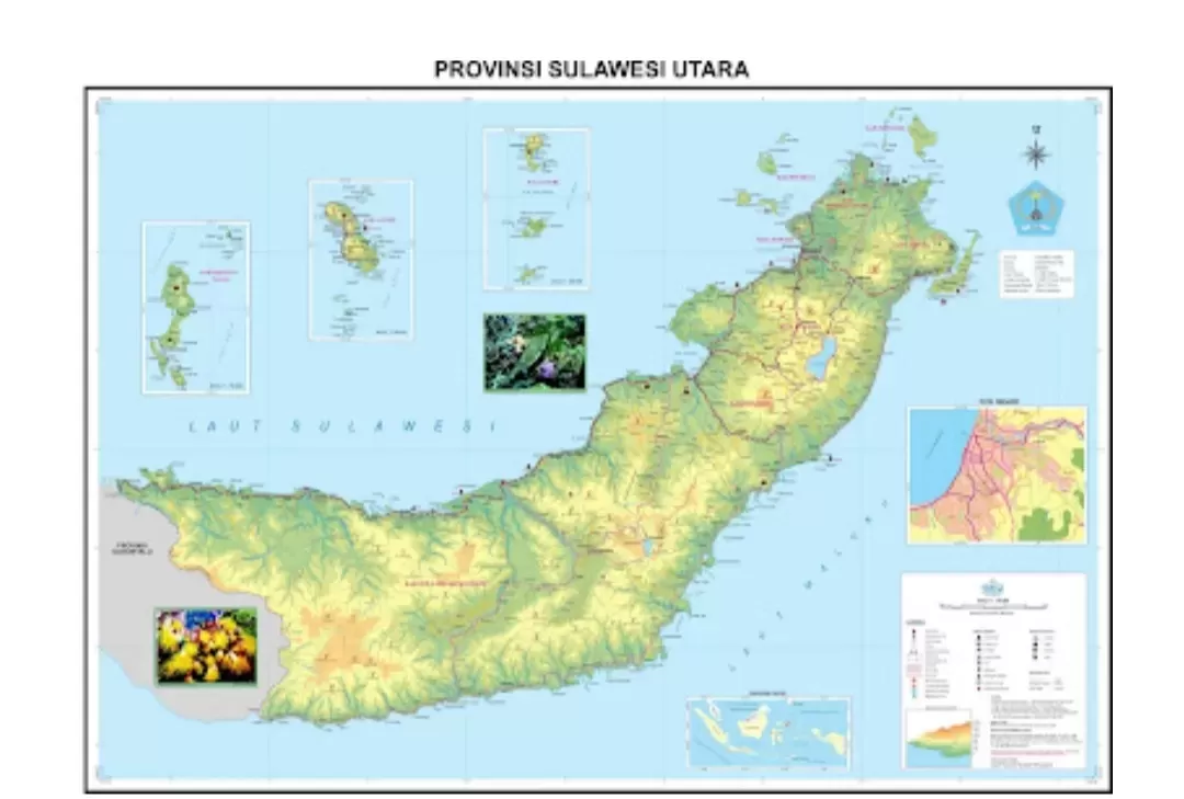 Mengenal Empat Kota Di Sulawesi Utara, Luas Wilayah Dan Populasinya ...