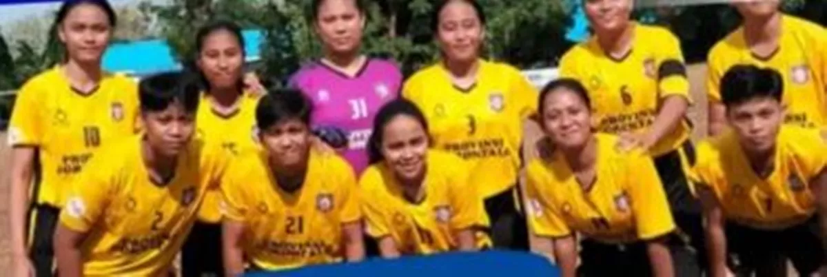 Sepakbola Putri Gorontalo Dipastikan Lolos PON XXI - Gorontalo Post