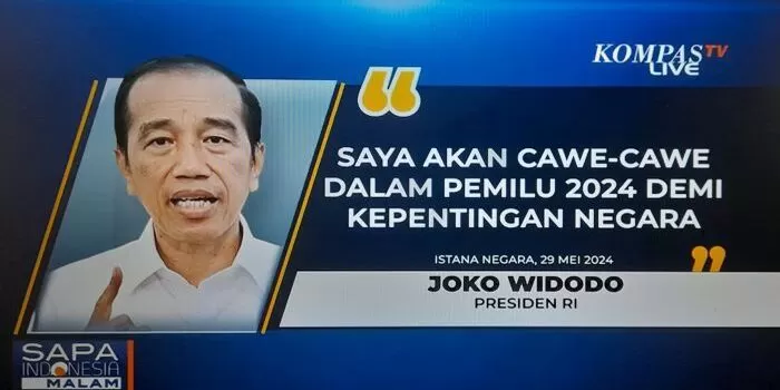 Cawe-cawe Semakin Ngetrend Jelang Pemilu Serentak, Begini Cara Jokowi ...