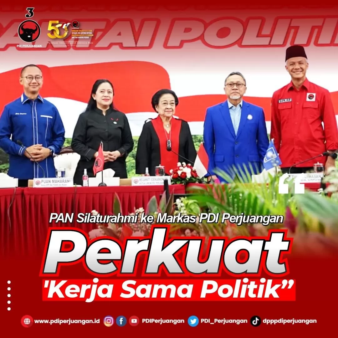 PDI Perjuangan Dan PAN Resmi Jalin Kerjasama Politik, Rumah Aspirasi ...