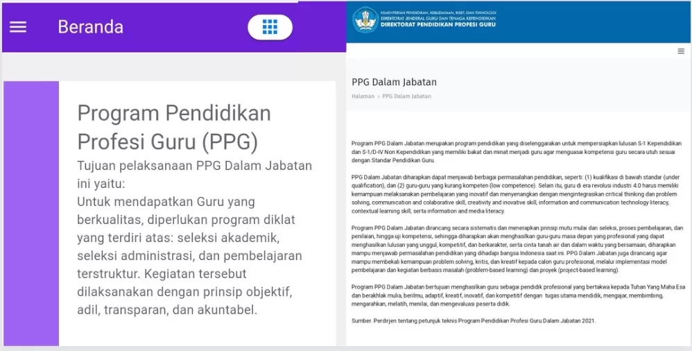 Informasi PPG Daljab: Syarat Mendapatkan Sertifikasi Guru Untuk Guru ...