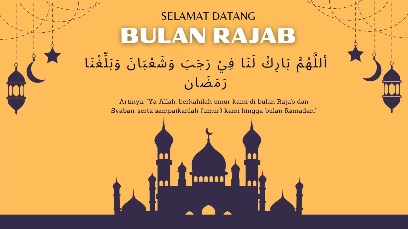 Keutamaan Dan Amalan Di Bulan Rajab, Doanya Tidak Akan Tertolak - Melintas