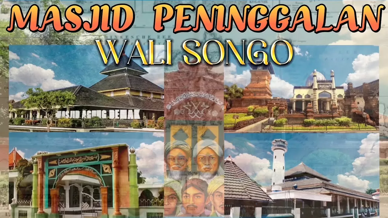 Kolase Masjid Peninggalan Walisongo di Pulau Jawa  (NUonline)