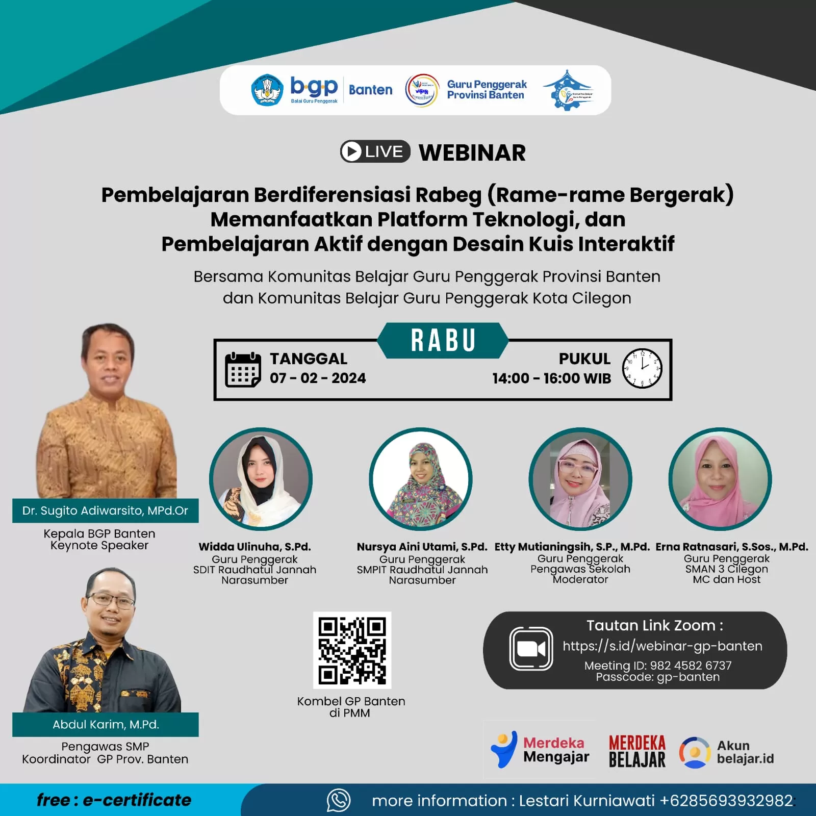 Gelar Webinar Perdana Praktik Baik, Komunitas Guru Penggerak Provinsi ...