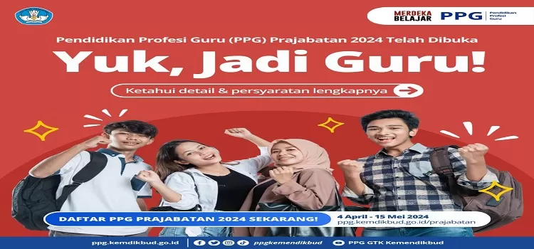 Info PPG: Inilah Jadwal Resmi Pelaksanaan Seleksi Calon Mahasiswa PPG ...