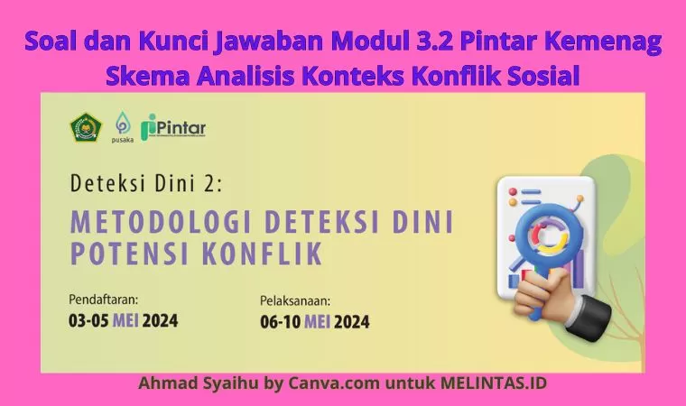 Soal Dan Kunci Jawaban Modul 3.2 Platform Pintar Kemenag Membahas ...