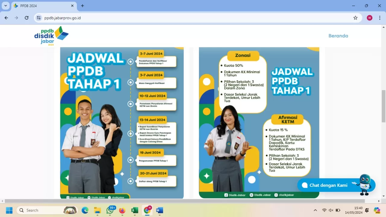 Info PPDB 2024 :Jadwal Pendaftaran PPDB Jawa Barat Untuk SMA, SMK, Dan ...