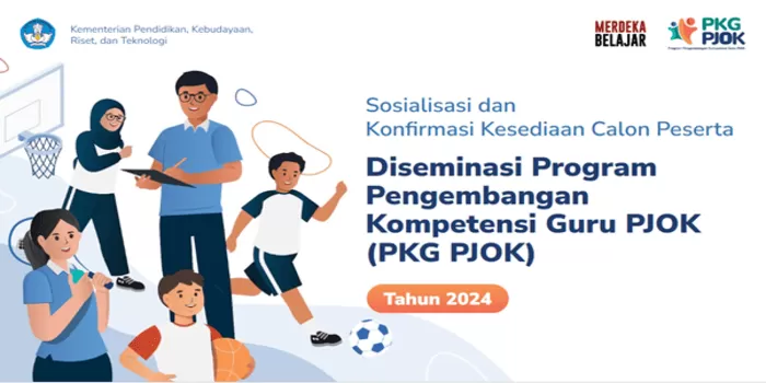 Diseminasi Program Pengembangan Kompetensi Bagi Guru Pjok Pkg Pjok