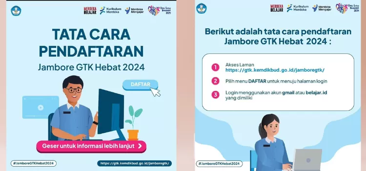 Pendaftaran Jambore GTK Hebat 2024 Diperpanjang Sampai Dengan 12 ...