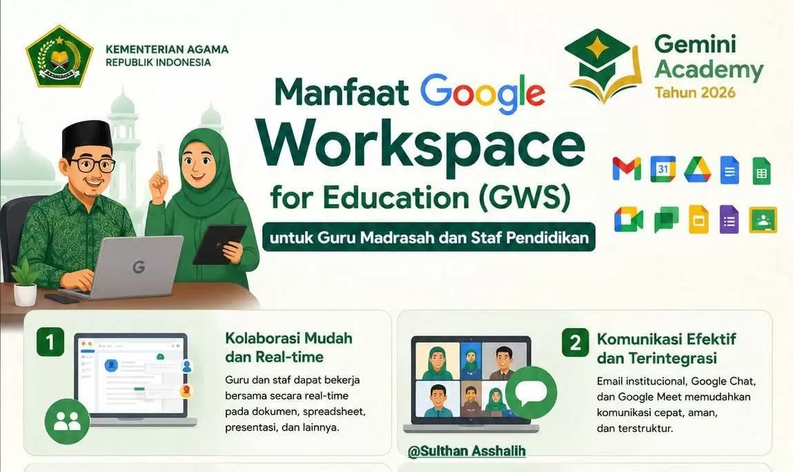 Google Workspace for Education 2026 Bikin Guru Madrasah Lebih Cepat ...
