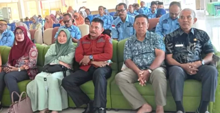Para kepala SMA/SMK se Kabupaten Bone saat mengikuti kegiatan pertemuan di Universitas Andi Sudirman  (Agus )