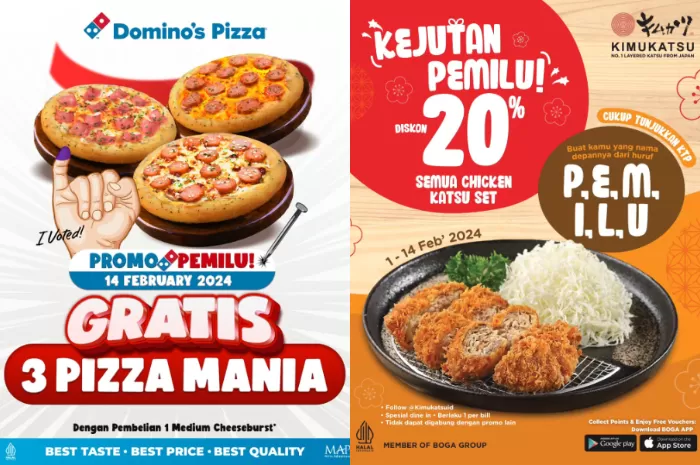 11 Promo Diskon Makanan Di Hari Pemilu 2024, Nyoblos Yuk! - Indozone Life