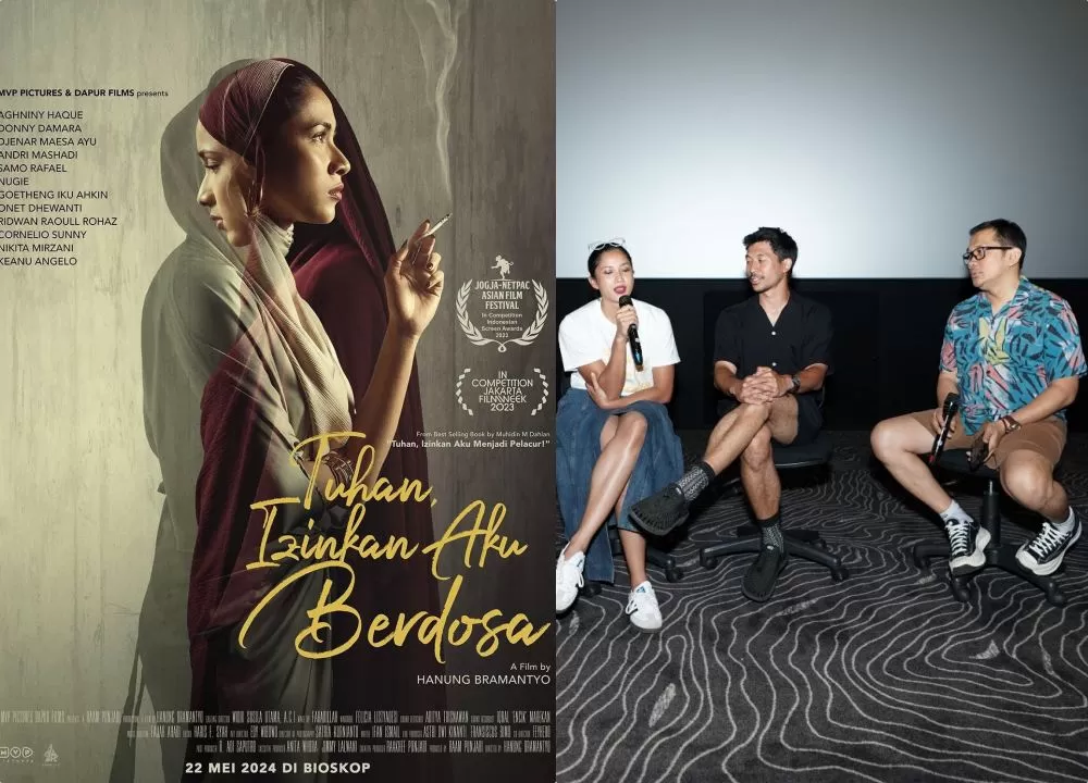 Film Adaptasi Novel Tuhan Izinkan Aku Berdosa Garapan Hanung Bramantyo Dirilis Mei Angkat Isu 