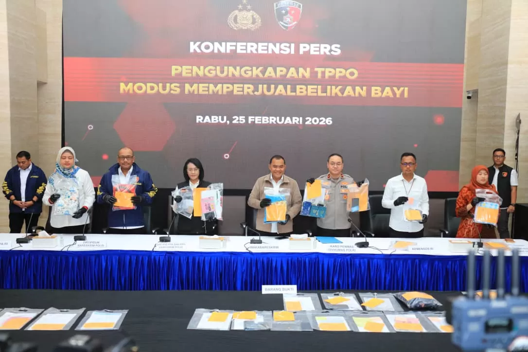 Pengungkapan  Jaringan Nasional Perdagangan Bayi, 12 Tersangka Ditangkap