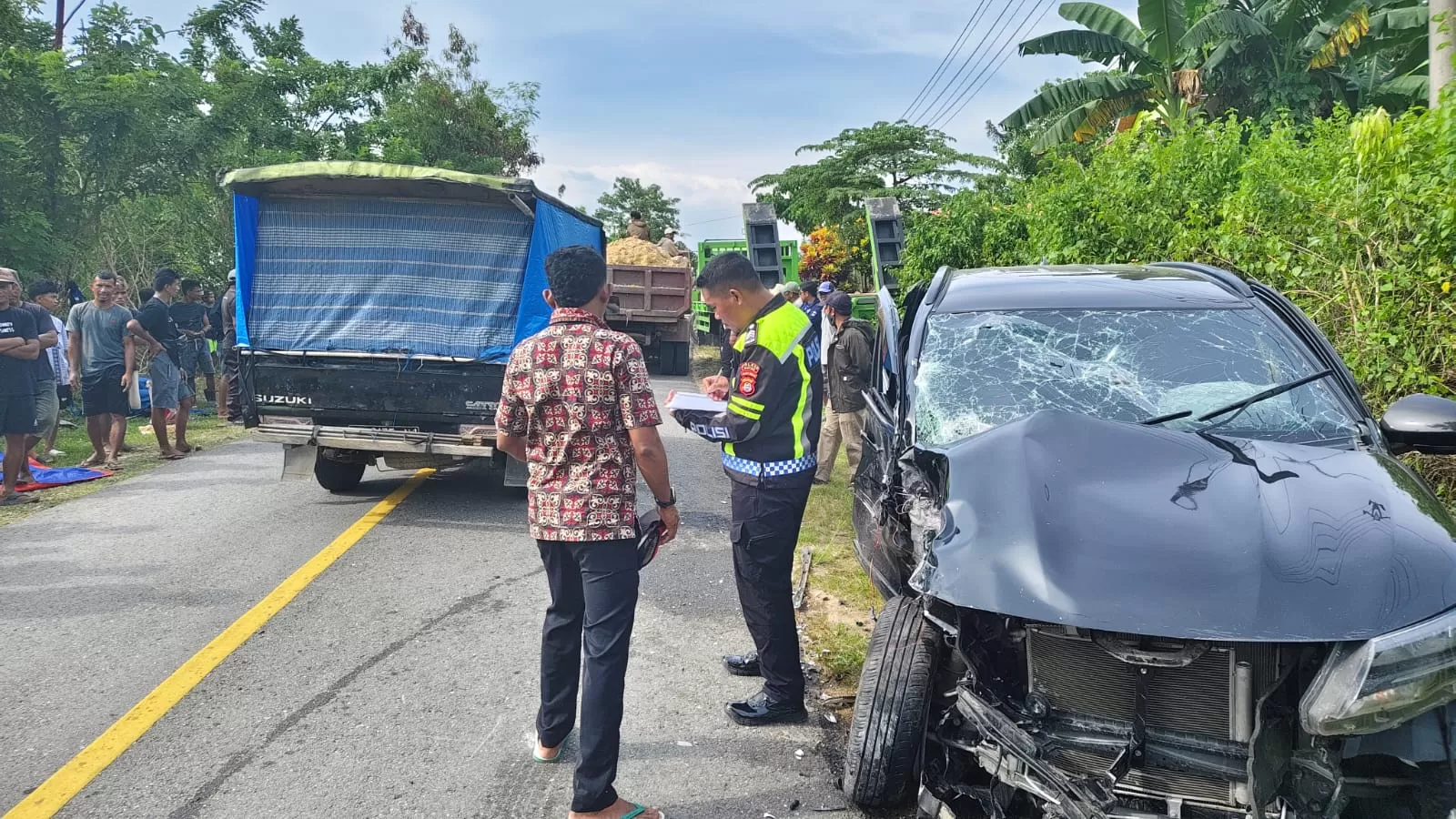 Kecelakaan beruntun di Kapontori Kabupaten Buton