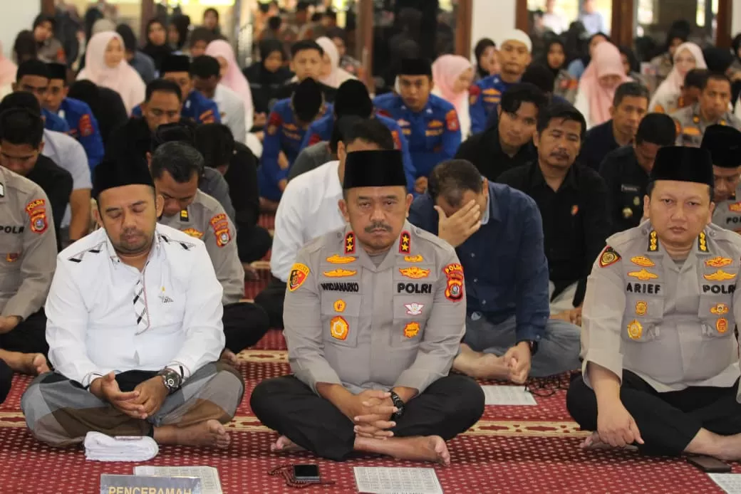 Peringatan Nuzulul Qur&rsquo;an 1447 H di Mapolda Sultra, Kapolda Ajak Personel Tingkatkan Iman dan Profesionalisme