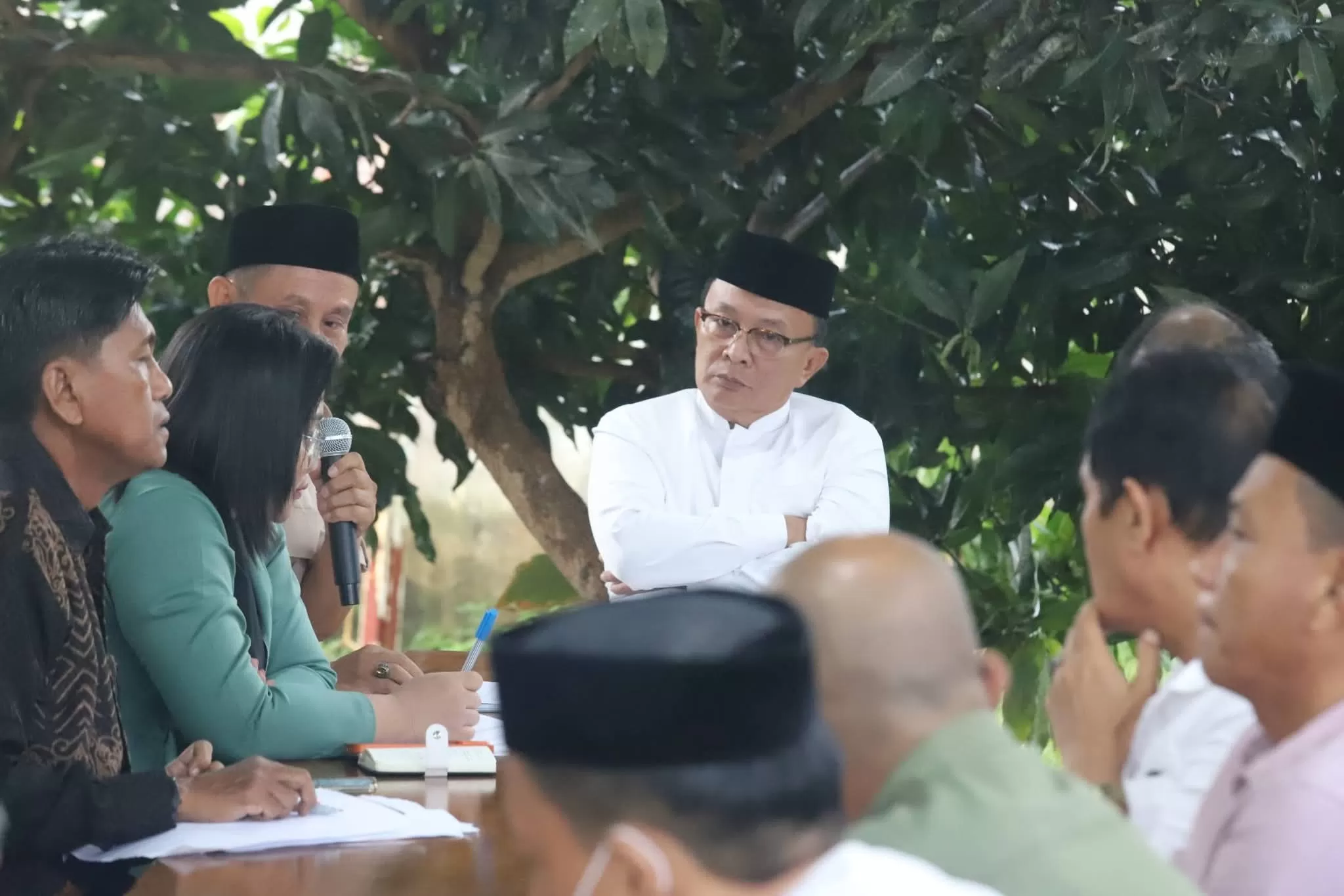Suasana buka puasa di Inalahi