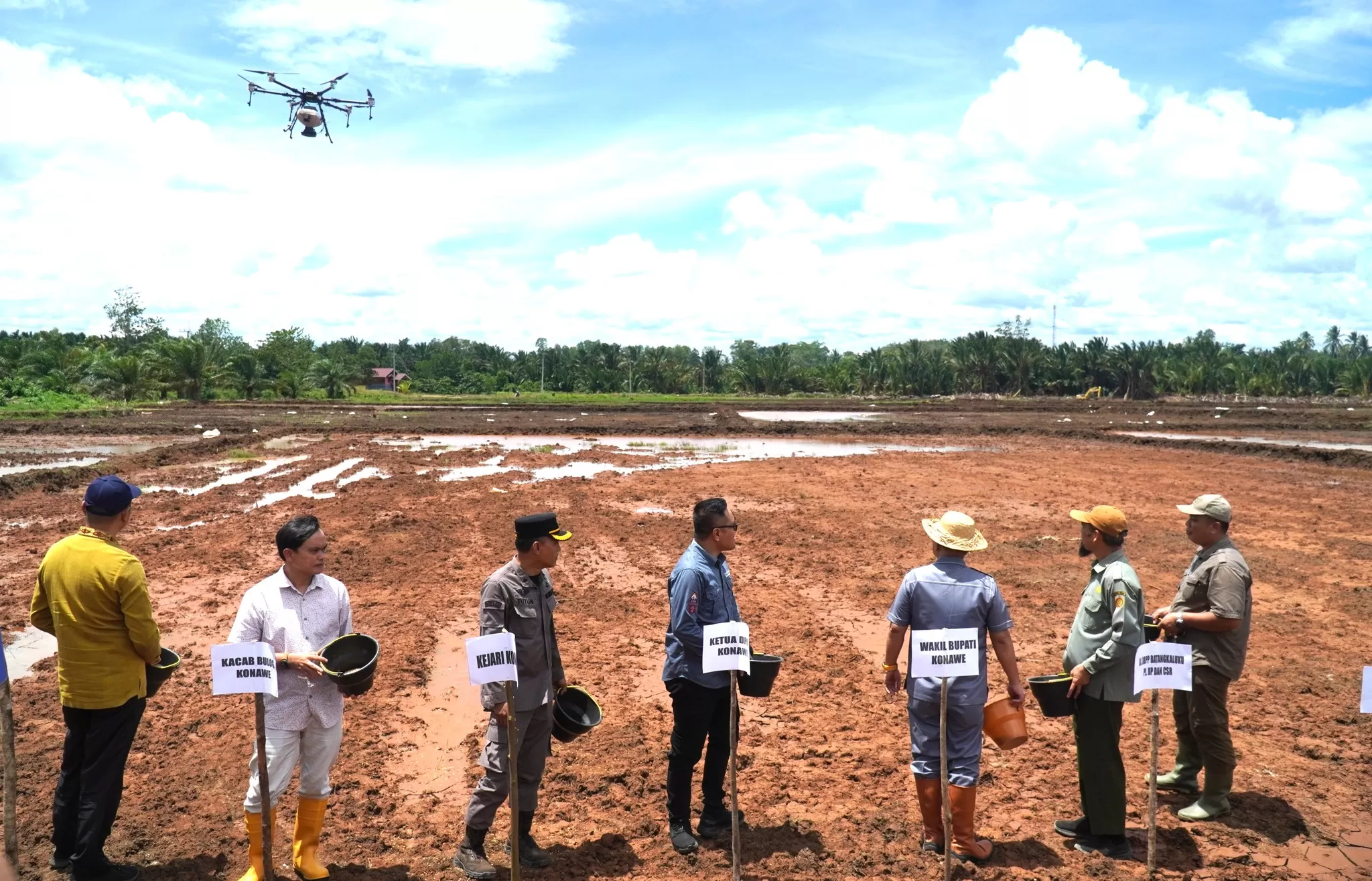 Pemkab Konawe mendorong perluasan cetak sawah baru melalui program CSR
