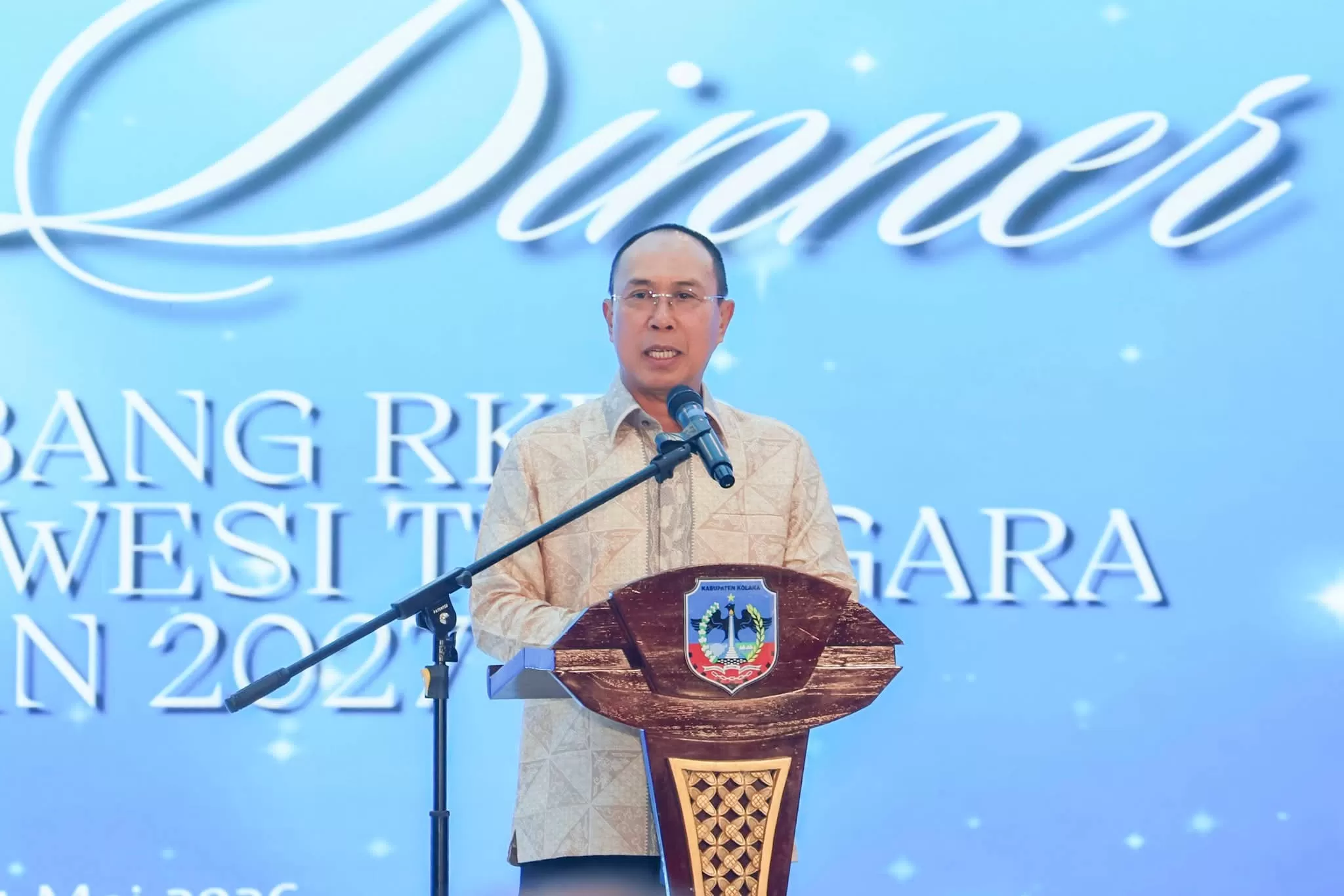 Gubernur Sultra dalam arahan gala dinner Musrenbang RKPD di Kolaka