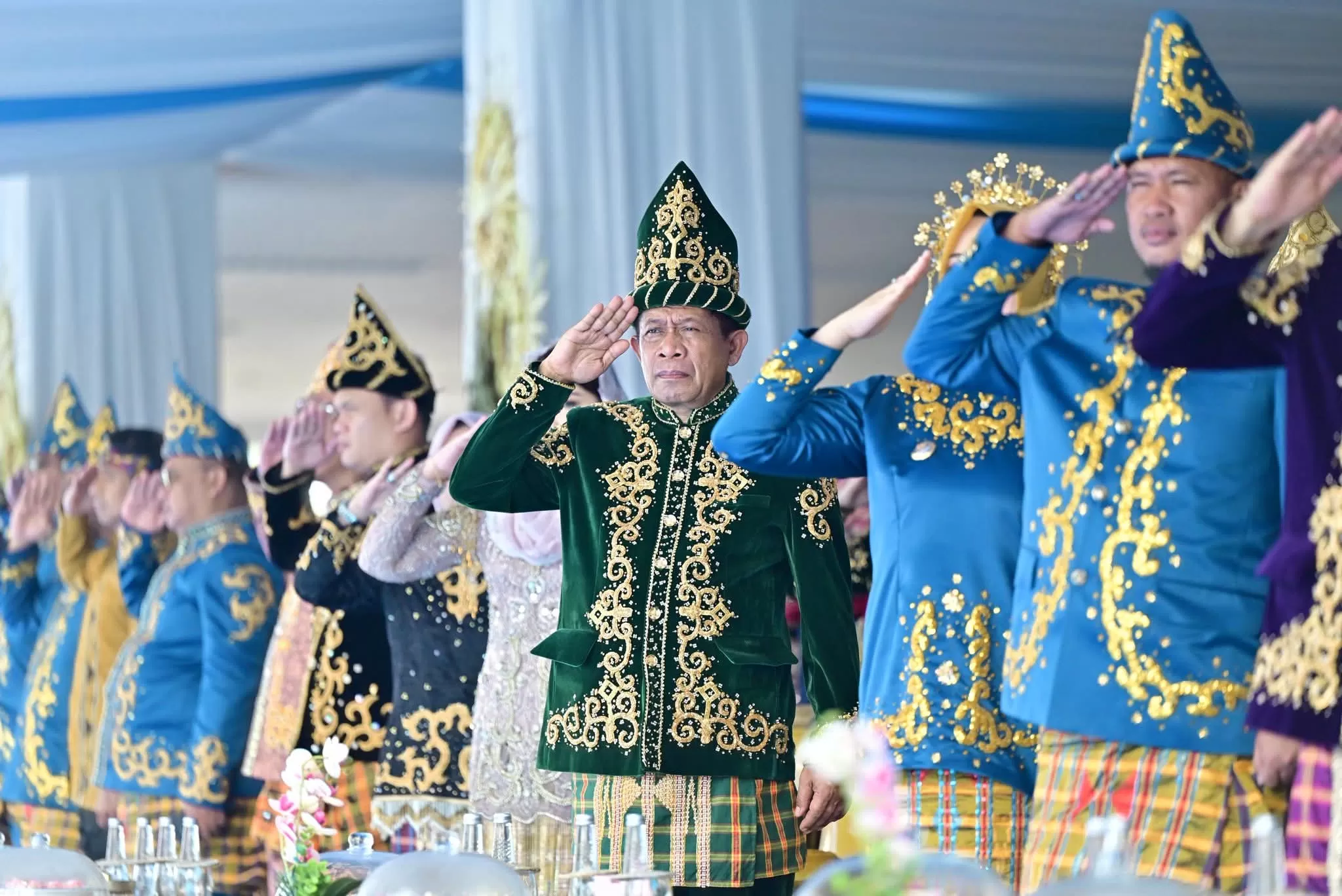Wagub Sultra Hugua Hadiri Upacara HUT ke-195 Kota Kendari