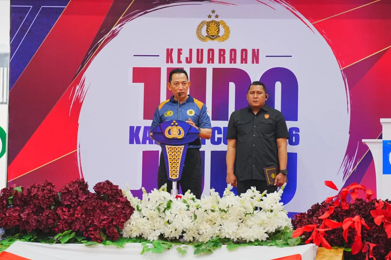 Kapolri saat buka Judo Cup 2026