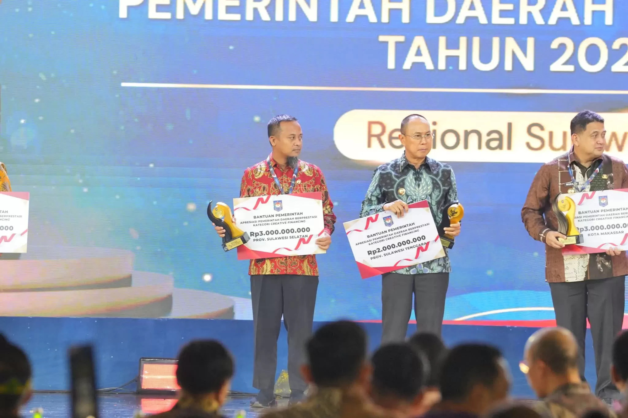 Sultra Raih Terbaik II Creative Financing Regional Sulawesi dalam Apresiasi Daerah Berprestasi