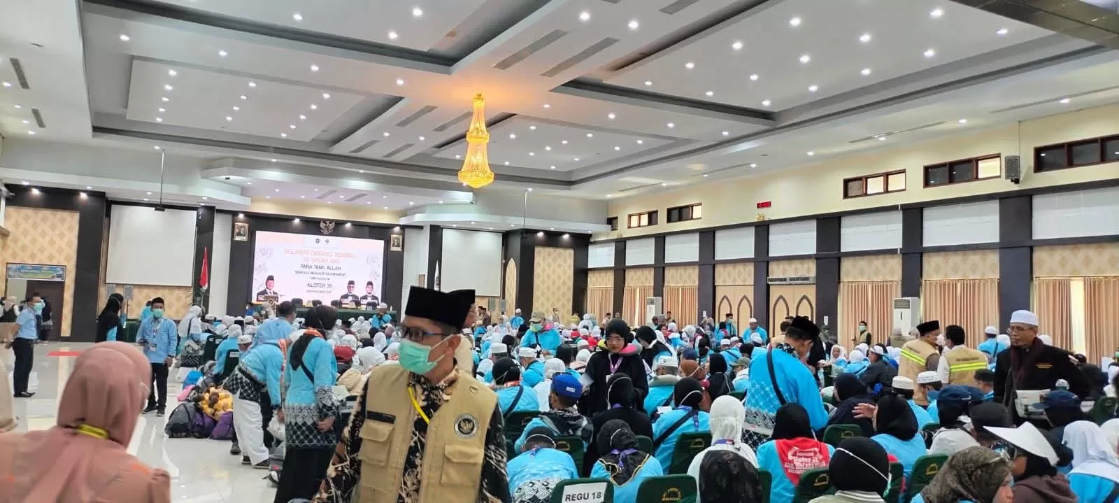 Jemaah haji Konawe tiba di Haji Sudiang