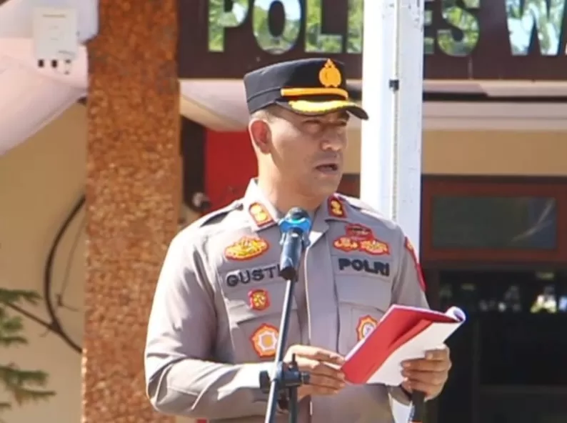 Kapolres Wakatobi AKBP Gusti