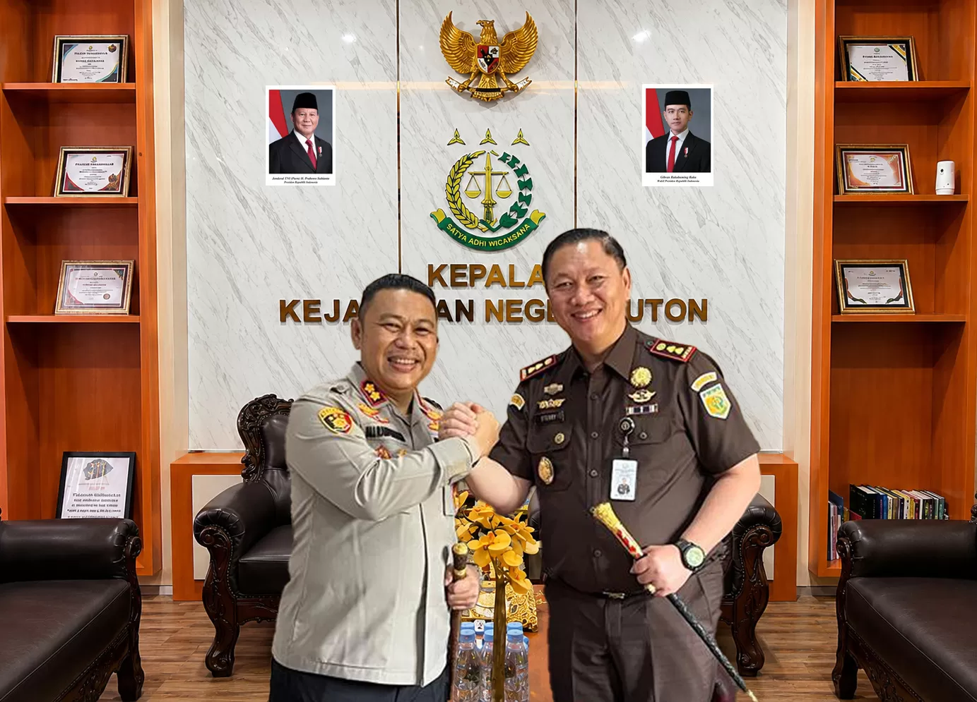 Kapolres dan Kajari Buton
