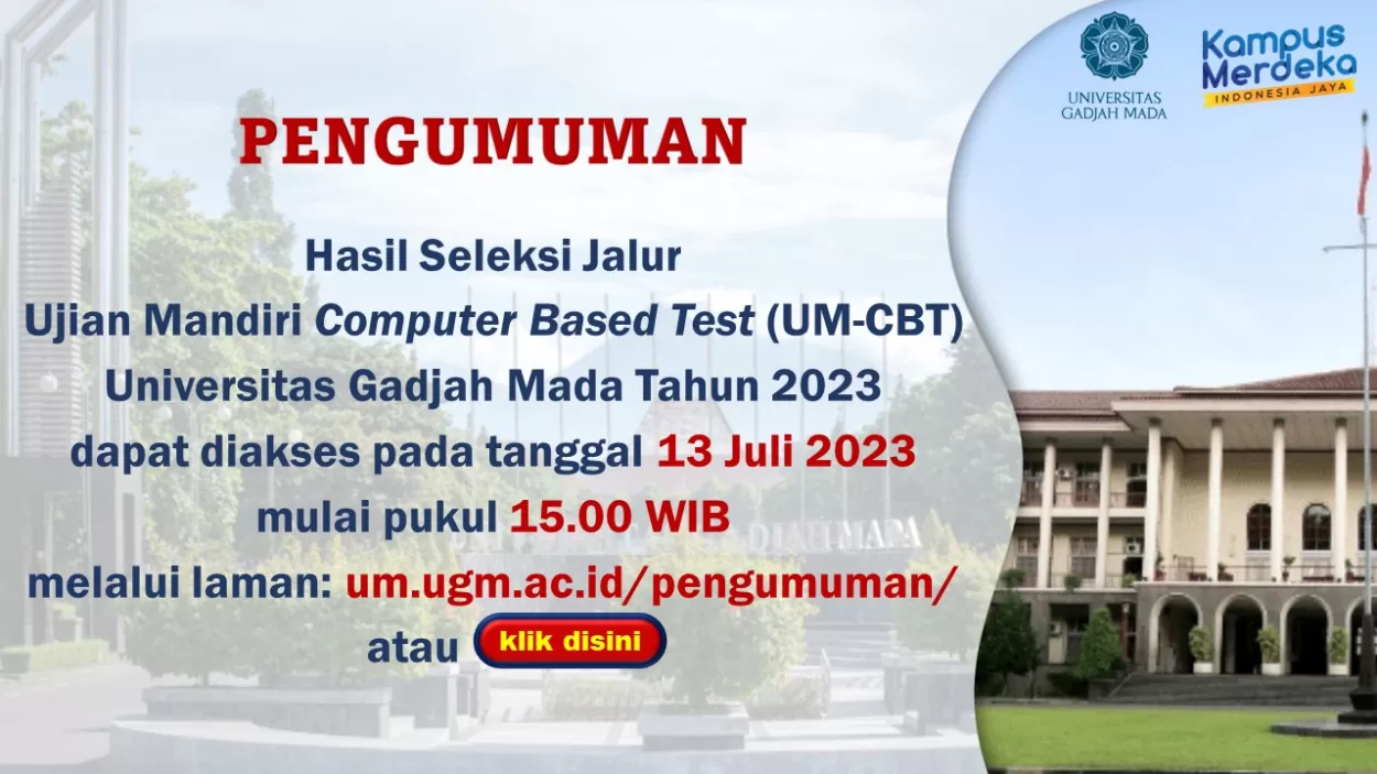 CALON MAHASISWA BARU SIMAK! Begini Cara Cek Hasil Ujian Mandiri ...