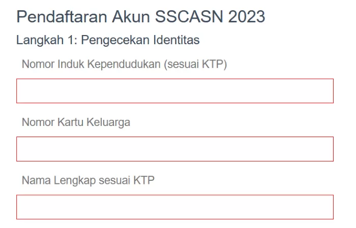 PENDAFTARAN SELEKSI CPNS 2023 SEGERA DIBUKA: Berikut Cara Buat Akun ...