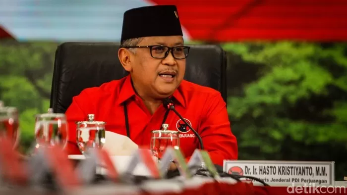 Sekjen PDIP, Hasto Kristyanto. Foto: Detik.com