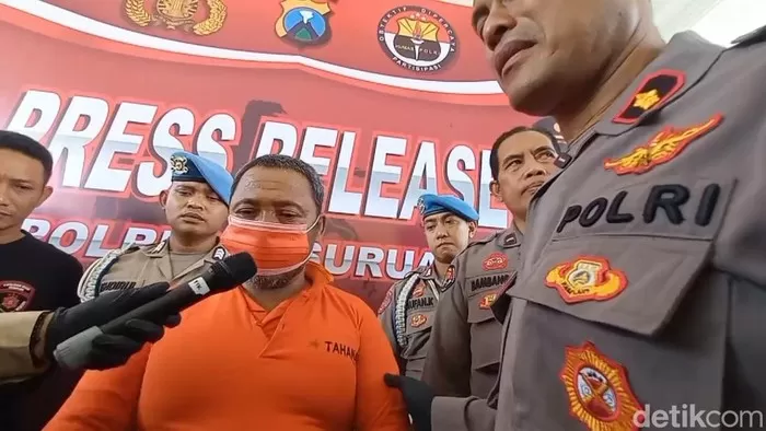 Khoiri, Pembunuh Menantu di Pasuruan, Jawa Timur. Foto: Detik.com