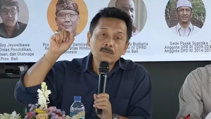 Anggota hakim Makamah Konstitusi (MK) Periode 2015-2020, I Dewa Gede Palguna. Foto: Detik.com