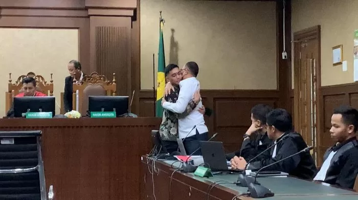 Mario Dandy dan Rafael Alun. Foto: Detik.com