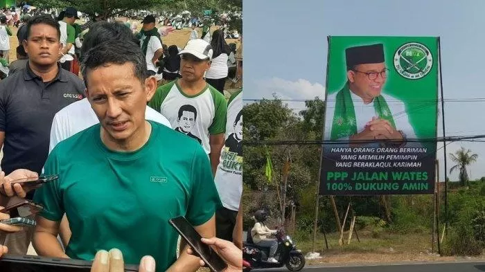 Sandiaga Uno (kiri). Foto: Tribunnews.com