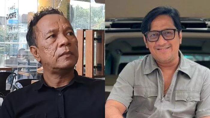 Ndhank dan Andre Taulany. Foto: Tribunnews.com